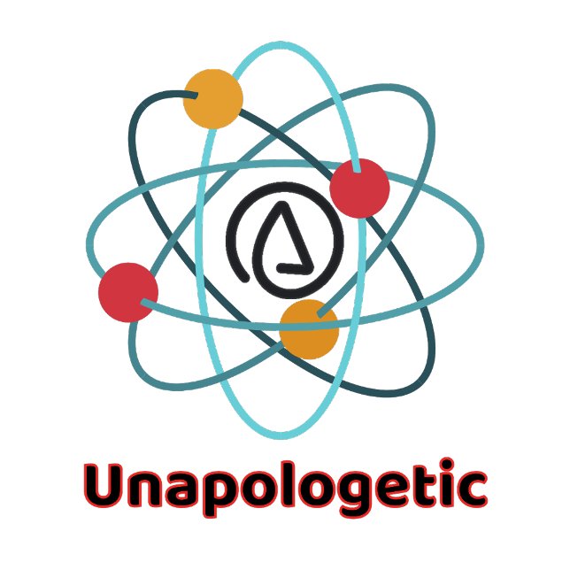Minimalistisk symbol för opologetisk texteist t shirt (Skapare uppladdad)