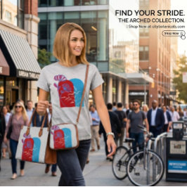 Minimalistisk t-shirt ADV-creators artikel 512