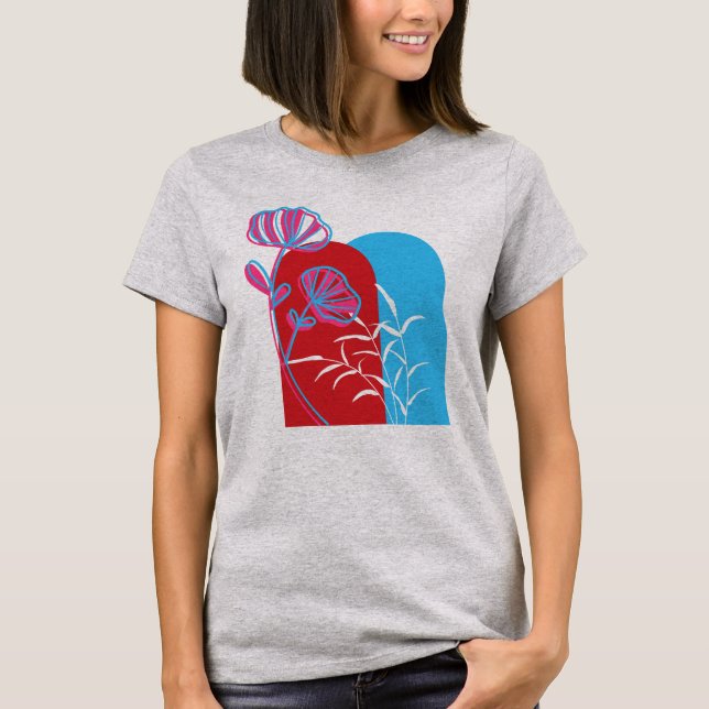 Minimalistisk t-shirt  ADV-creators artikel 512 (Framsida)