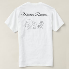 Minimalistisk T-Shirt för Män med Citat om Livsres