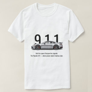 Minimalistisk T-Shirt Lyxig Gatubeklädnad för Sp