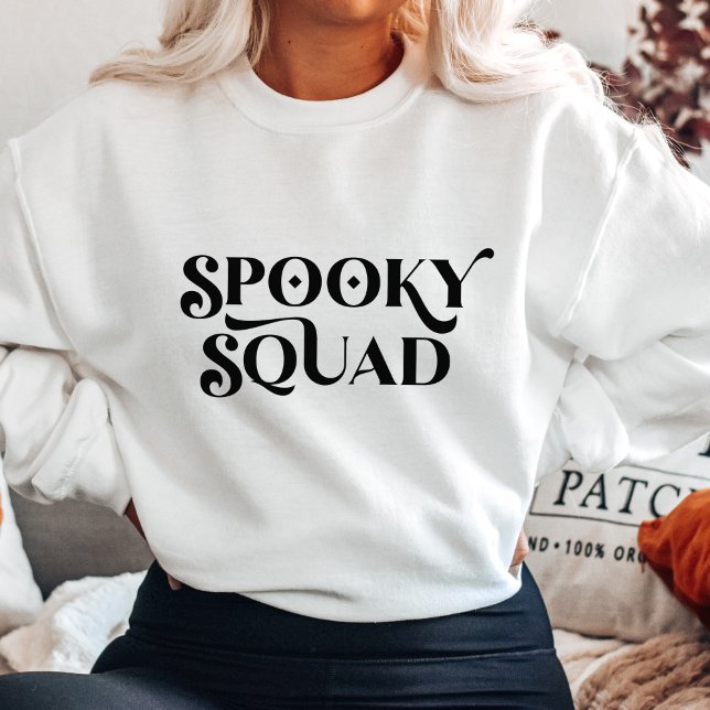 Minimalistisk taloky Squad Halloween Sweatshirt T Shirt (Skapare uppladdad)