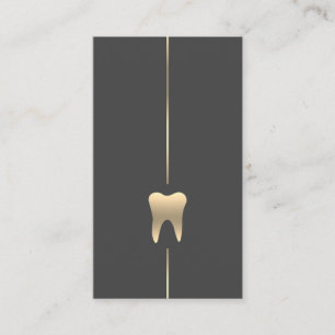 Minimalistisk tandvård i Guld Visitkort