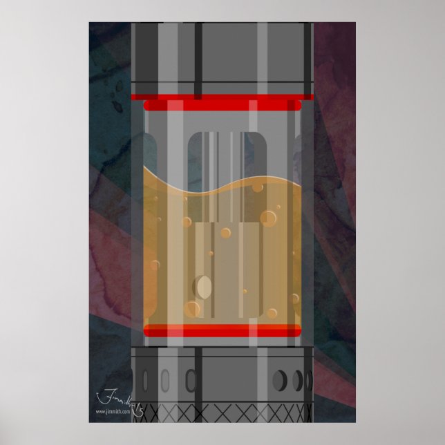 Minimalistisk tank poster (Framsidan)