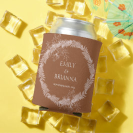 Minimalistisk terracotta boho Brnt Orange bröllop