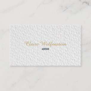 Minimalistisk Texturerad akvarell Professionell Visitkort