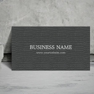 Minimalistisk Texturerad Grå Jurist Konsult Visitkort