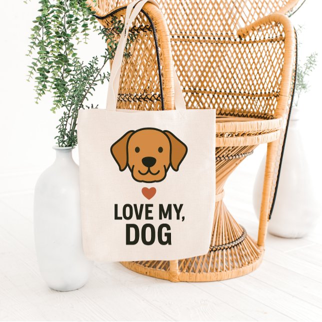 Minimalistisk totebag-design med tassavtryck och h tygkasse (Skapare uppladdad)