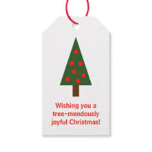 Minimalistisk "Träd-mendous"-jul