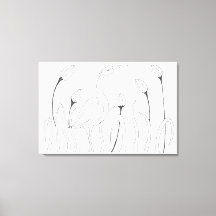 Minimalistisk trana och högt gräs
