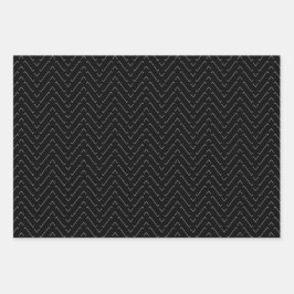 Minimalistisk trendig av svartvit Mönster