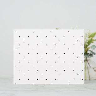 Minimalistisk triangelmönster hängmappsset brevhuvud