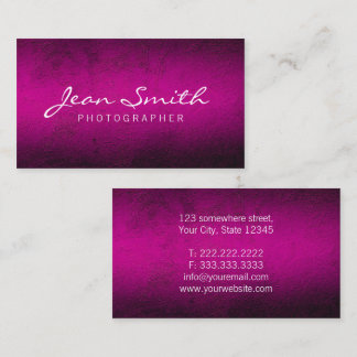 Minimalistisk typografi Elegant Professionell Visitkort