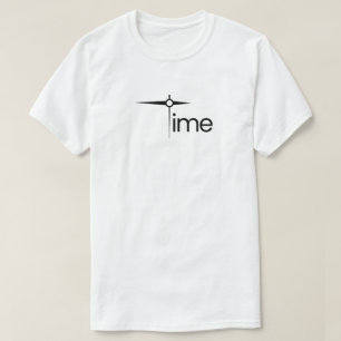 Minimalistisk typografi för urvisare t shirt