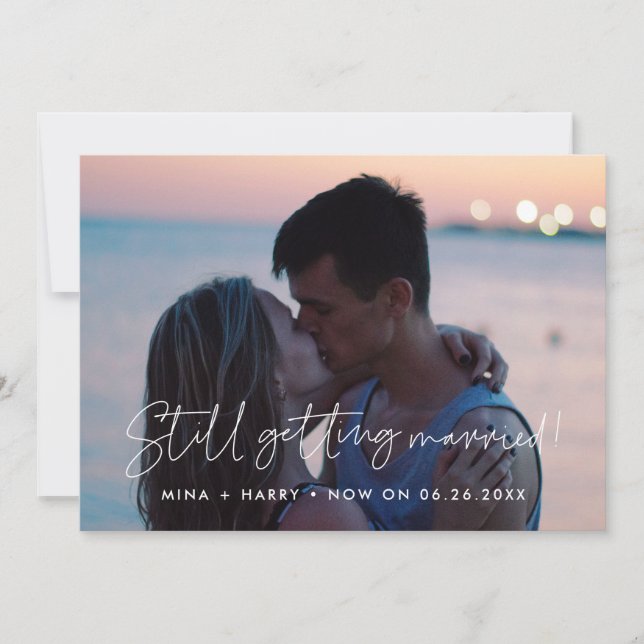 Minimalistisk uppdatering gifta sig fortfarande br meddelande (Framsida)