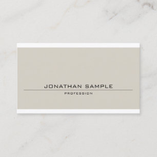 Minimalistisk utformning av eleganten Rensa modern Visitkort