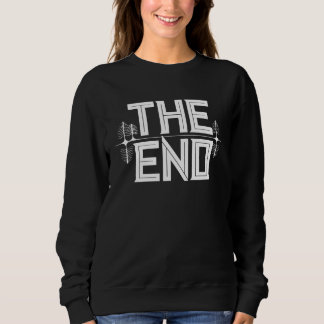 Minimalistisk utformning av Träd med texten "END" T Shirt