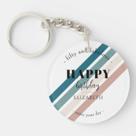 Minimalistisk utformning på födelsedagen i pastel