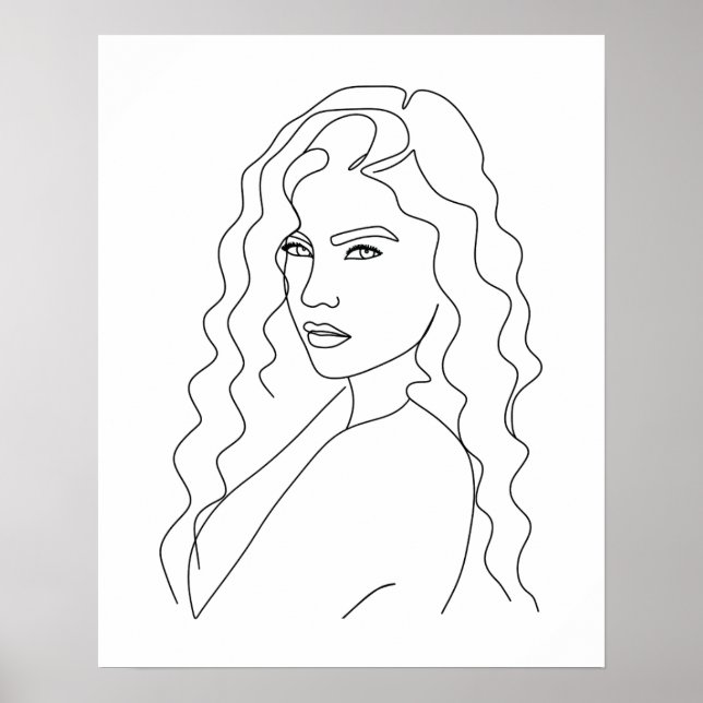 Minimalistisk, vacker dammstekart poster (Framsidan)