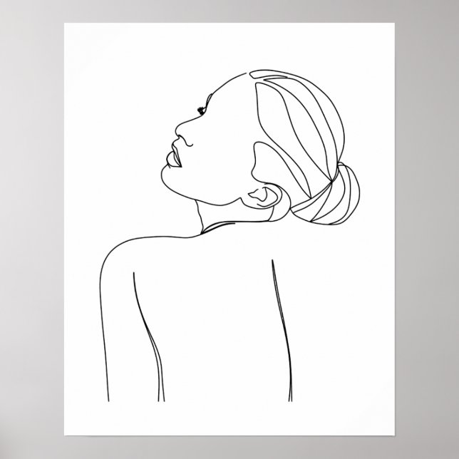 Minimalistisk, vacker dammstekart poster (Framsidan)
