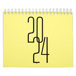 Minimalistisk väggkalender kalender