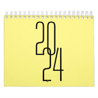 Minimalistisk väggkalender kalender