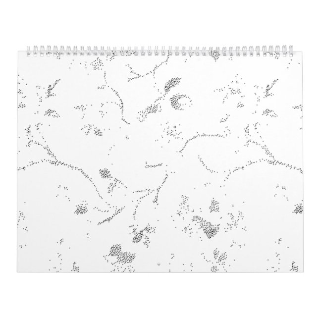 Minimalistisk väggkalender Modern skrivbordsplaner Kalender (Omslag)