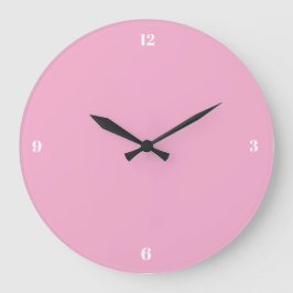 Minimalistisk väggklocka | Modern pastellfärgad ru