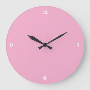 Minimalistisk väggklocka Modern pastellfärgad ru