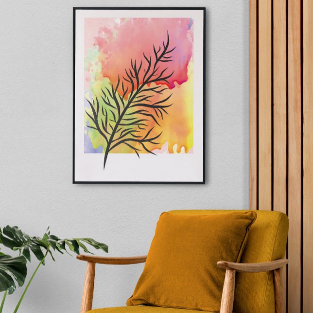 Minimalistisk väggkonst för alla rum canvastryck (Skapare uppladdad)