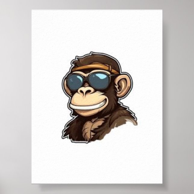 Minimalistisk väggkonstaffisch | Estetisk rumsdeko Poster (Framsidan)