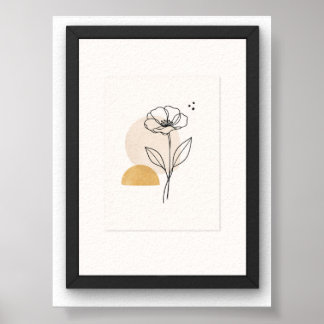 minimalistisk väggkonstaffisch poster