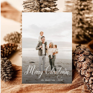 Minimalistisk valv 2 bilder God jul Högtid Julkort