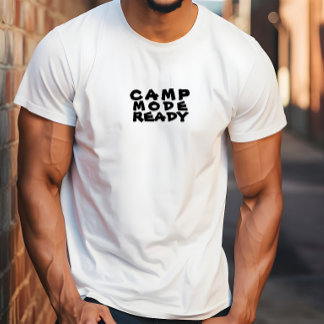 Minimalistisk vandringsnaturälskare t shirt