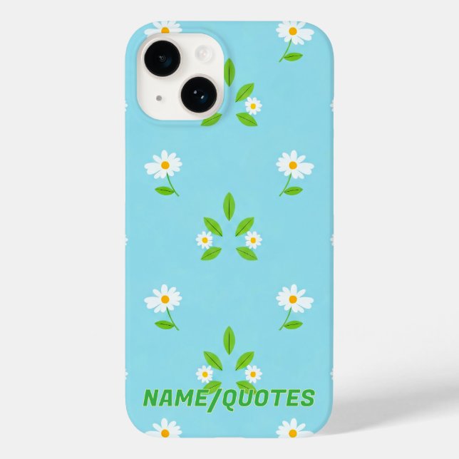 Minimalistisk vårblommig mönster (Baksida)