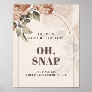 Minimalistisk vattenfärgsruta ro-neutralt åhast-sn poster