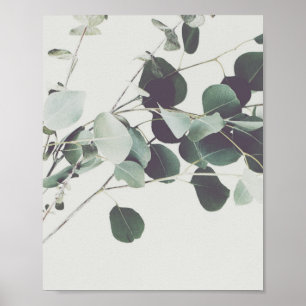 Minimalistisk växtfotografi, fin konst poster
