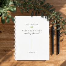 Minimalistisk Vila dina vingar Läkningsjournal