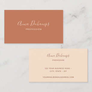 Minimalistisk Visitkort