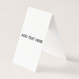 Minimalistisk vit elegans för alla tillfällen kort