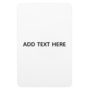 Minimalistisk vit elegans för alla tillfällen magnet