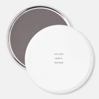 Minimalistisk vit elegans för alla tillfällen magnet