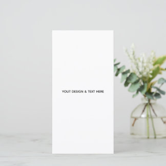 Minimalistisk vit elegans för alla tillfällen meddelande