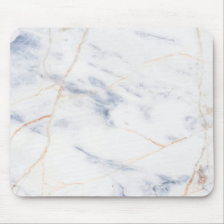Minimalistisk vit marmor musmatta