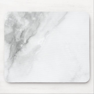 Minimalistisk vit marmor musmatta