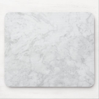 Minimalistisk vit marmor musmatta