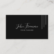 Minimalistisk vit skript, anteckningsbok, Agent