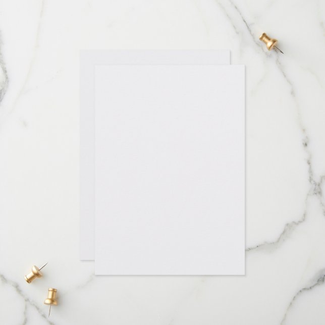 Minimalistisk vit välkomstskylpsmall spara datumet (Fram/Back In Situ)