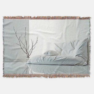Minimalistisk Zen-Inredingsdesign Filt