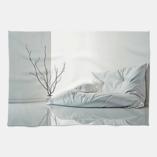 Minimalistisk Zen-Inredingsdesign Kökshandduk